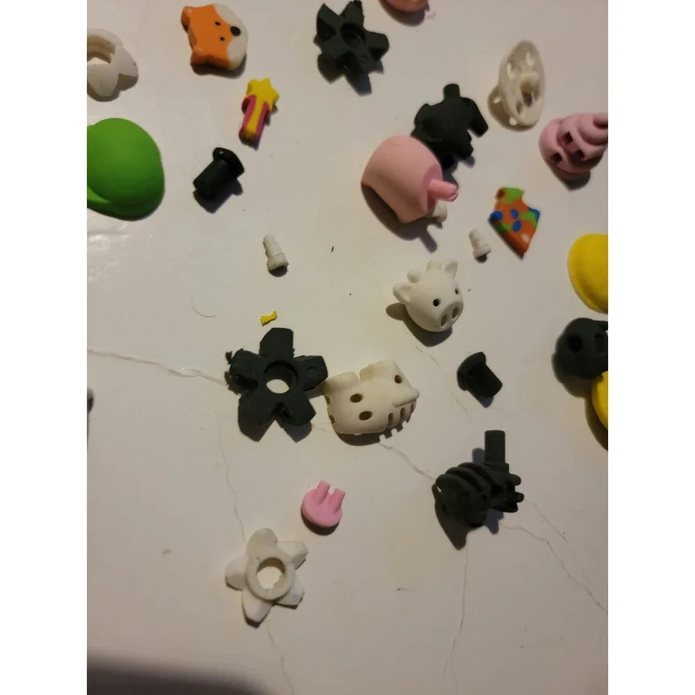 Iwako Eraser Lot Bundle Of 25+ Japanese Zoo Animals And Partial Pieces